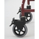 Αναπηρικό Αμαξίδιο Τουαλέτας-Μπάνιου AC 32 Κόκκινο