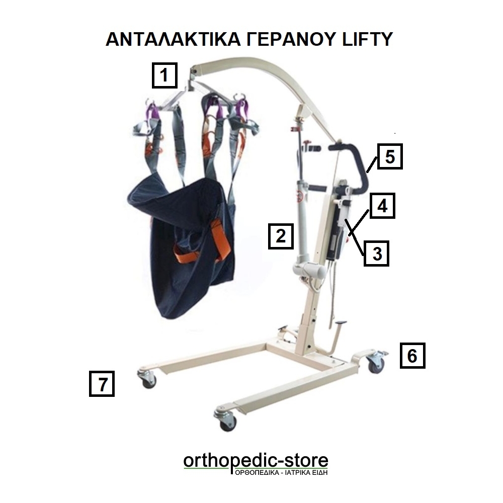 Ανταλακτικά Γερανού LYFTY 150